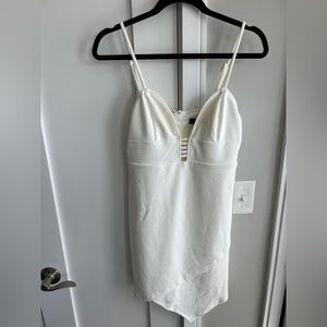 Lulus White mini dress-Medium